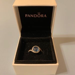 SOLD Authentic Pandora Radiant Embellishment Ring